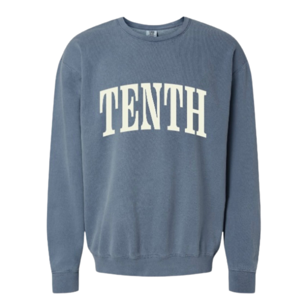 TENTH SWEATSHIRT - BLUE