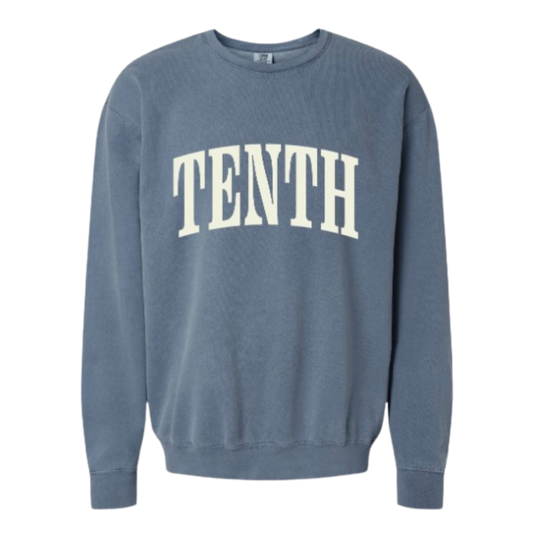 TENTH SWEATSHIRT - BLUE