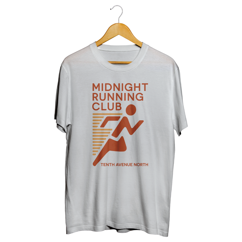 MIDNIGHT RUNNING CLUB TEE - WHITE