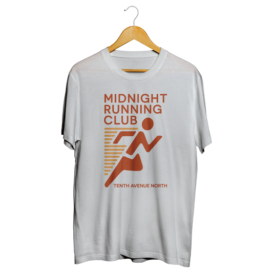 MIDNIGHT RUNNING CLUB TEE - WHITE